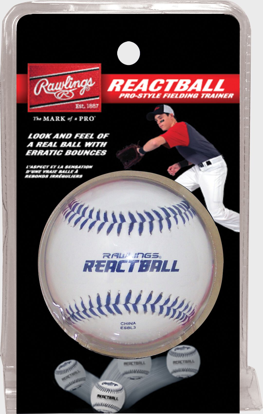 Pro-Style REACTBALL Baseball - Rawlings