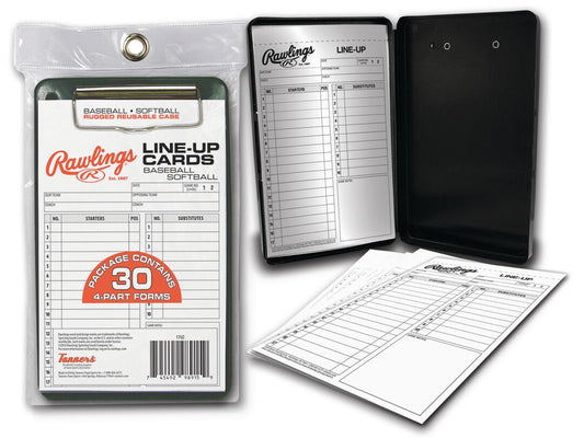 System-17 Lineup Cards - Rawlings