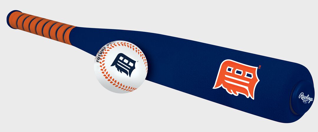 MLB Foam Bat & Ball Set All 30 Teams - Rawlings