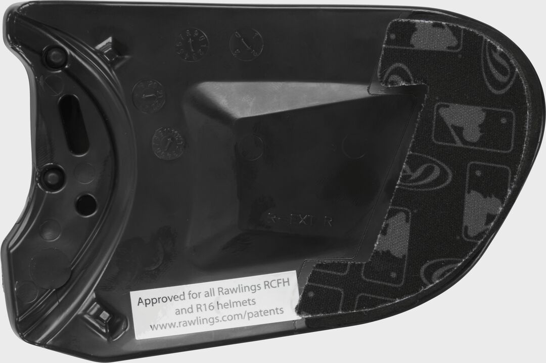 R-EXT Universal Batting Helmet Extension For Right-Handed Batter - Rawlings