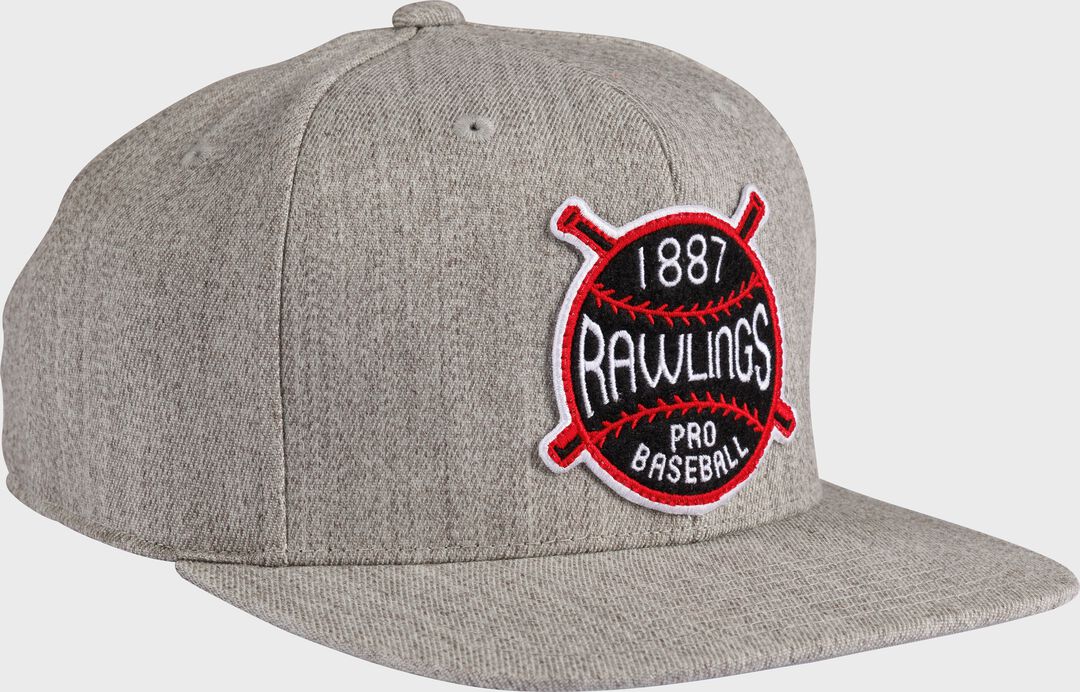 Rawlings Vintage Flat Bill Snapback Hat - Rawlings