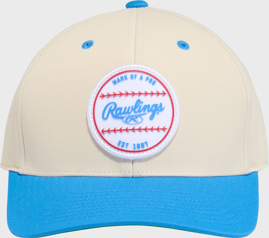 Rawlings Blue Baseball Logo Hat - Rawlings