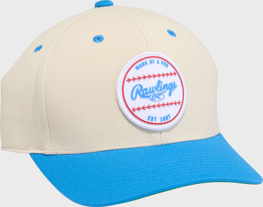 Rawlings Blue Baseball Logo Hat - Rawlings
