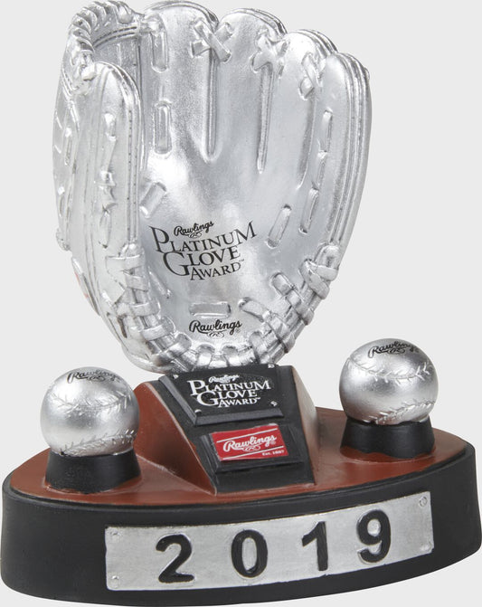 2019 Rawlings Platinum Glove Award Bobble Trophy - Rawlings