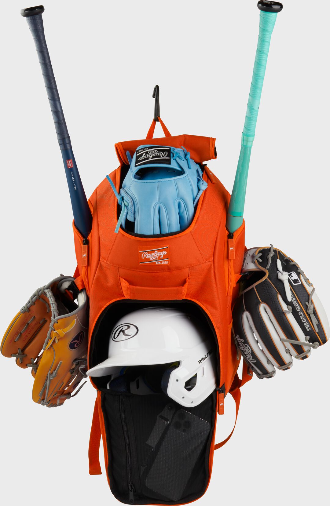 Franchise 2 Player's Baseball Backpack - Rawlings