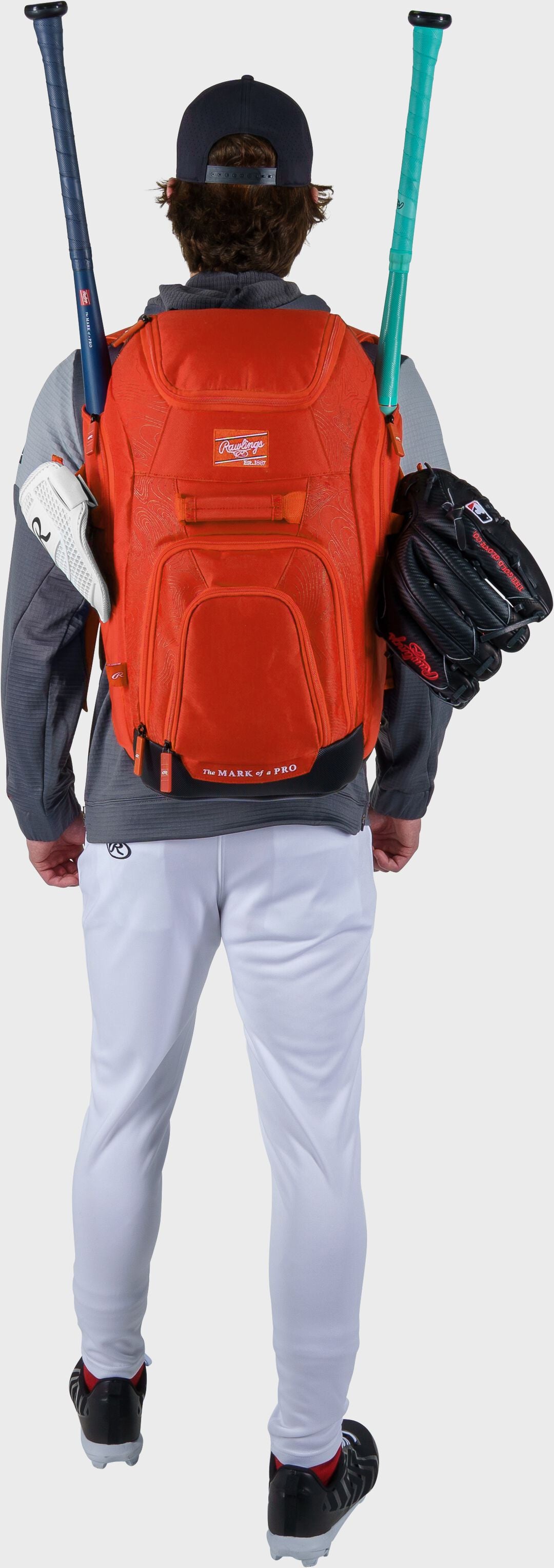 Franchise 2 Player's Baseball Backpack - Rawlings