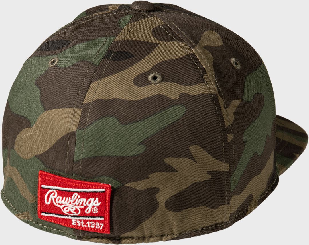 Rawlings Black Clover Game Day Camo Fitted Hat - Rawlings